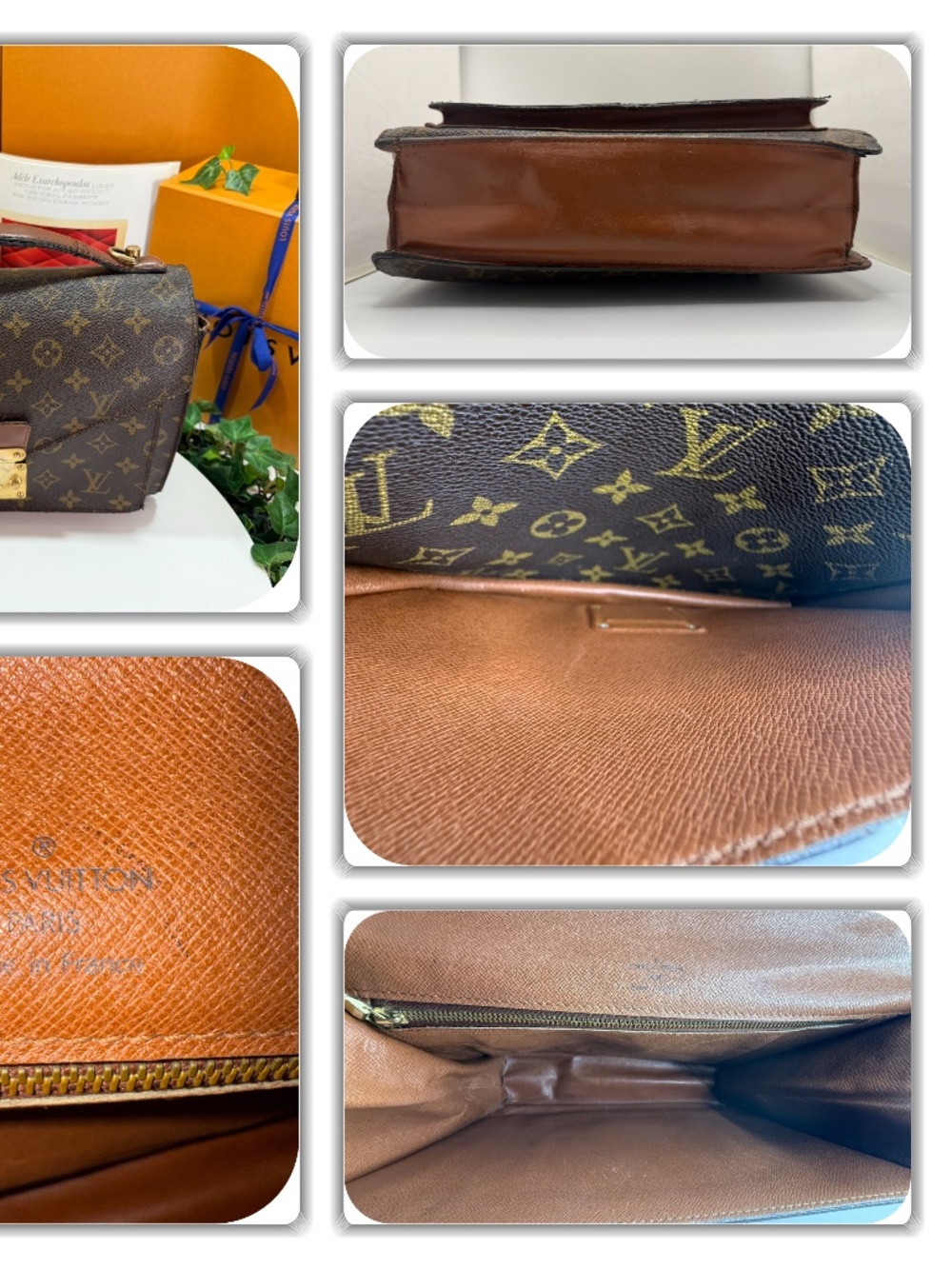 LOUIS VUITTON MONCEAU MONOGRAM BAG! - Picture 14 of 17